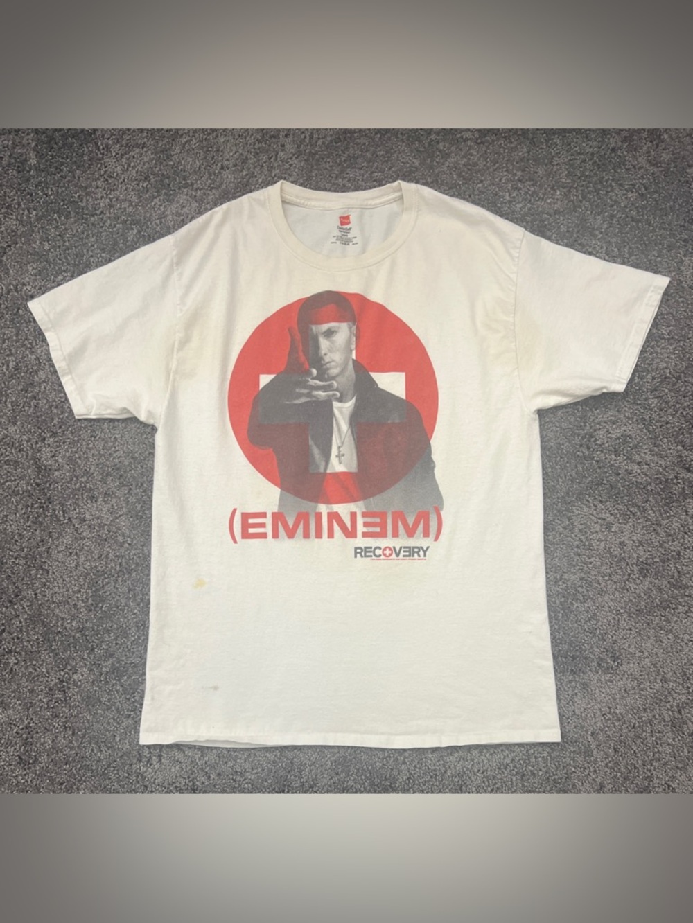 Eminem Recovery Tshirt Men’s Size Large Official Merchandise 2010 Hip Hop Music